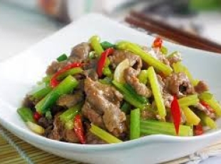 Rau Cần Xào Bò